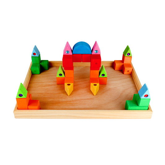 Bauspiel Legetabletts - 1 Stück