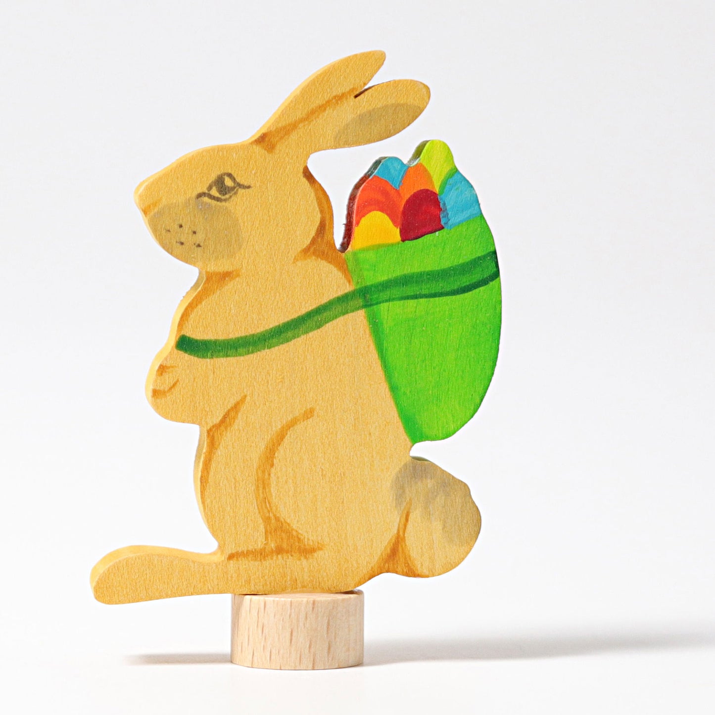 Grimms Steckfigur Hase mit Korb