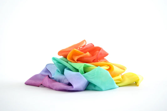 LAURAS PLAY COTTON Spieletuch Pastell Rainbow