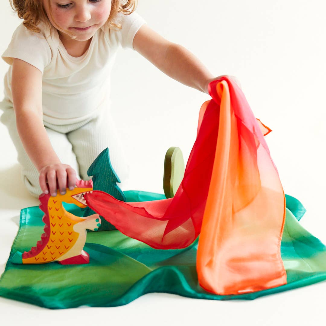 Mini Enchanted Playsilks — 100% natürliche Seide, Waldorf Toys