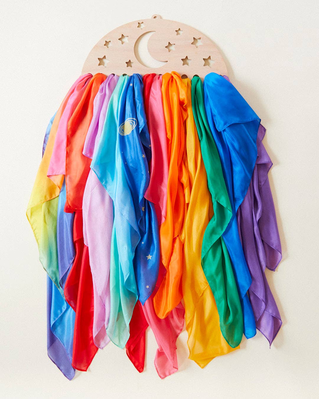 Großes Playsilk-Display mit Sternmotiv — Playsilk-Aufhänger