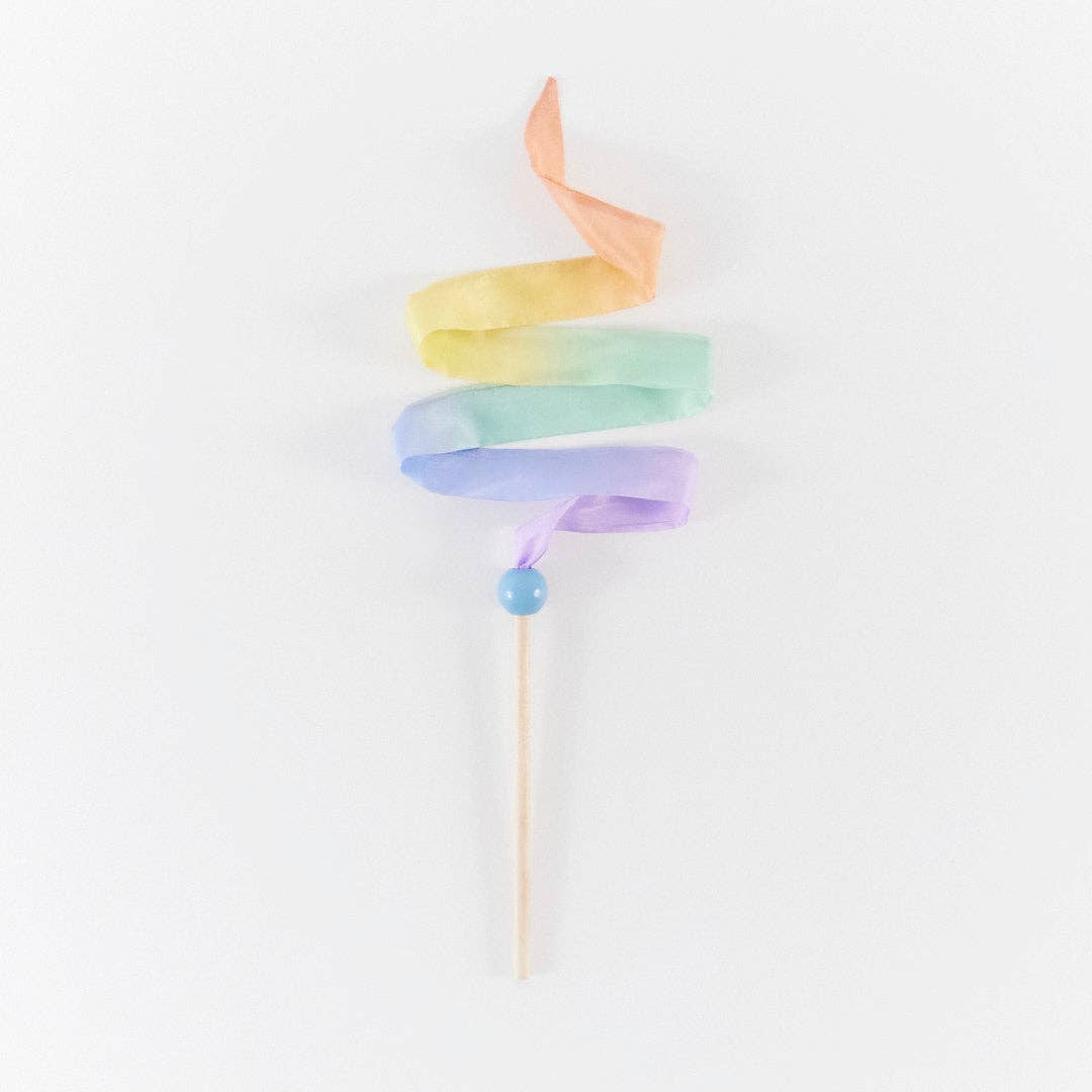 Mini Soft Regenbogen Streamer Pastell