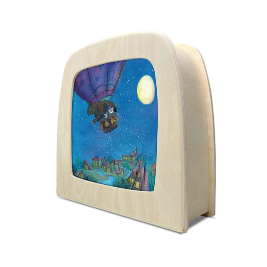 Lichterkarte - Gute Nacht Sandmann: Heißluftballon