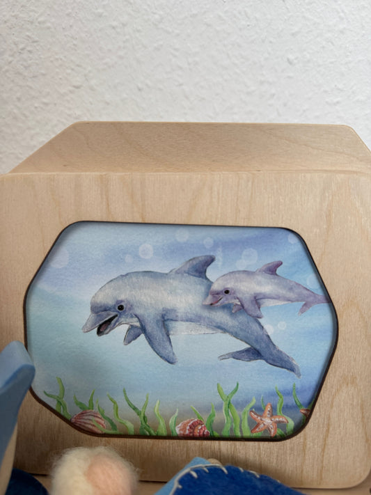 Bilderrahmen - hängend und stehend für Quer- und Hochformate