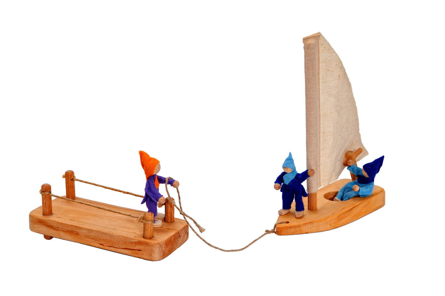 Magic Wood - Boot und Steg