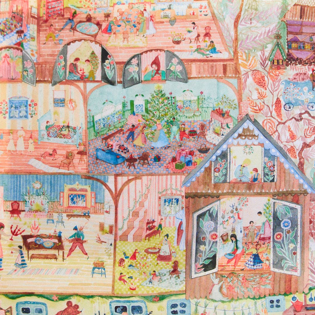 Weihnachten im Puppenhaus Seek & Find Playsilk