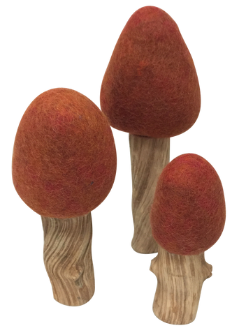 Filzbäume Herbst – 3er Set