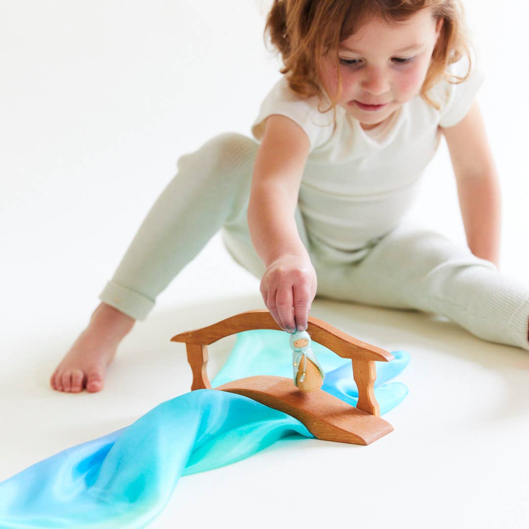 Mini Enchanted Playsilks — 100% natürliche Seide, Waldorf Toys