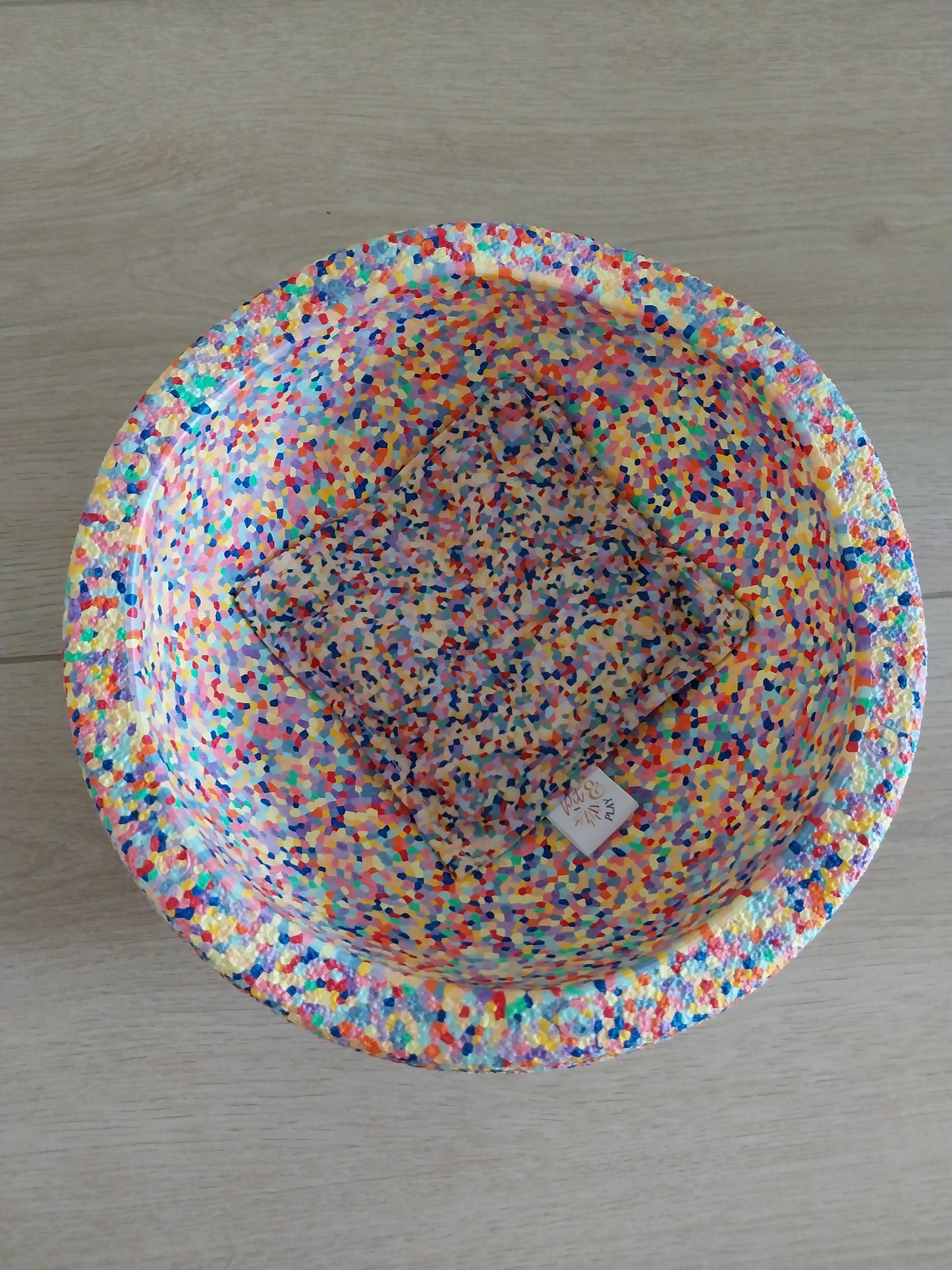 Stapelstein Super Confetti - Sensorik Kissen