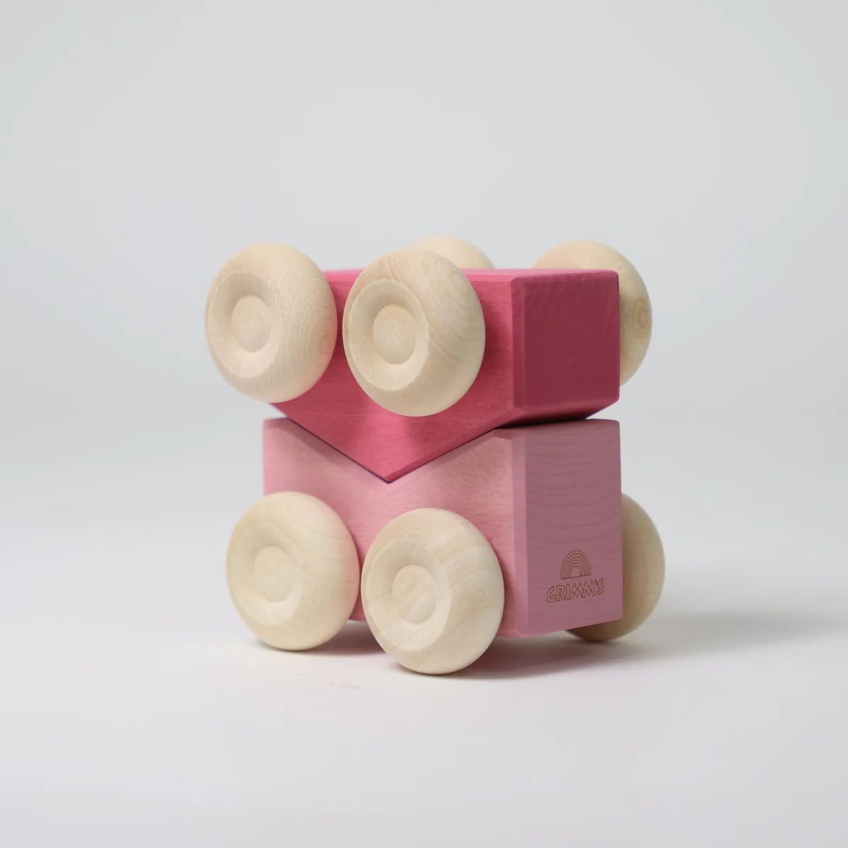 Stapel-Autos rosa