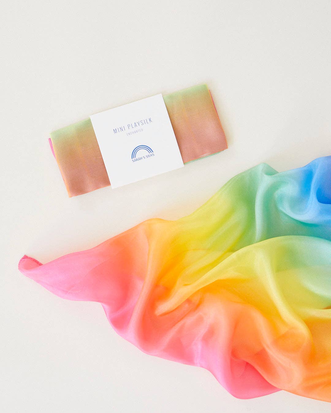Mini Enchanted Playsilks — 100% natürliche Seide, Waldorf Toys