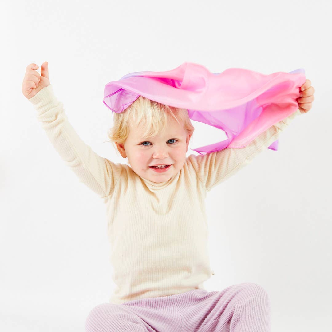 Mini Enchanted Playsilks — 100% natürliche Seide, Waldorf Toys
