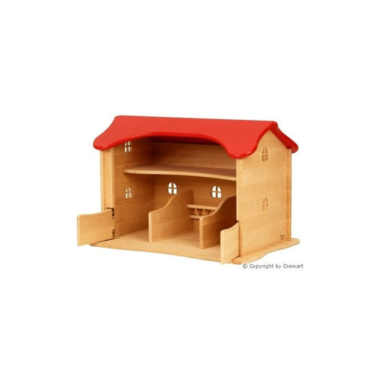 Drewart • Viehstall mit rotem Dach