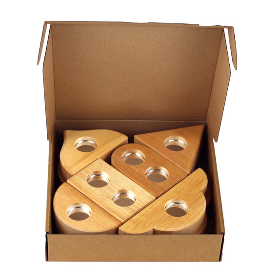 Spiegelklötze im Karton · 12 TEILE