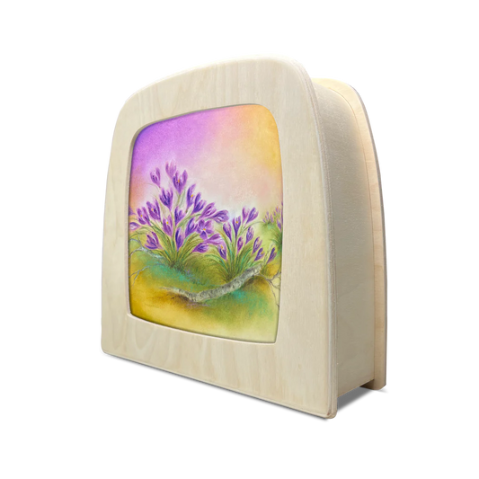 Lichterkarte - Lila Freude - Baukje Exler