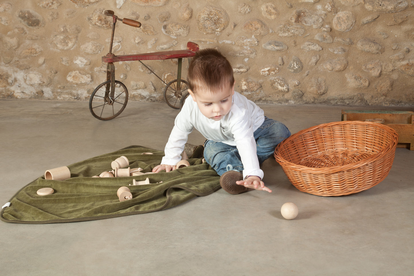 Grapat Large Treasure Basket - 20 Elemente