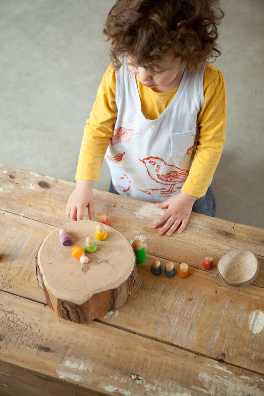 Grapat Baby Nins - 6 Holzfiguren