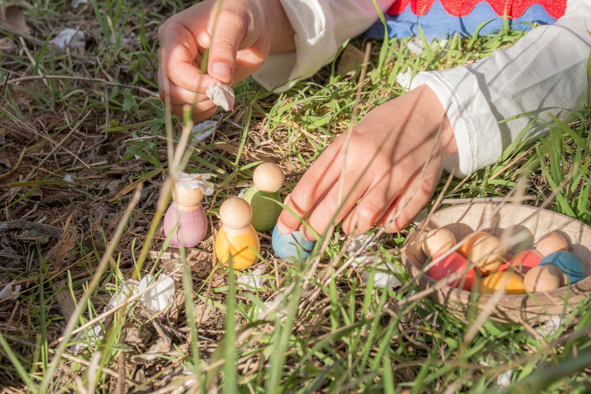 Grapat Baby Nins - 6 Holzfiguren