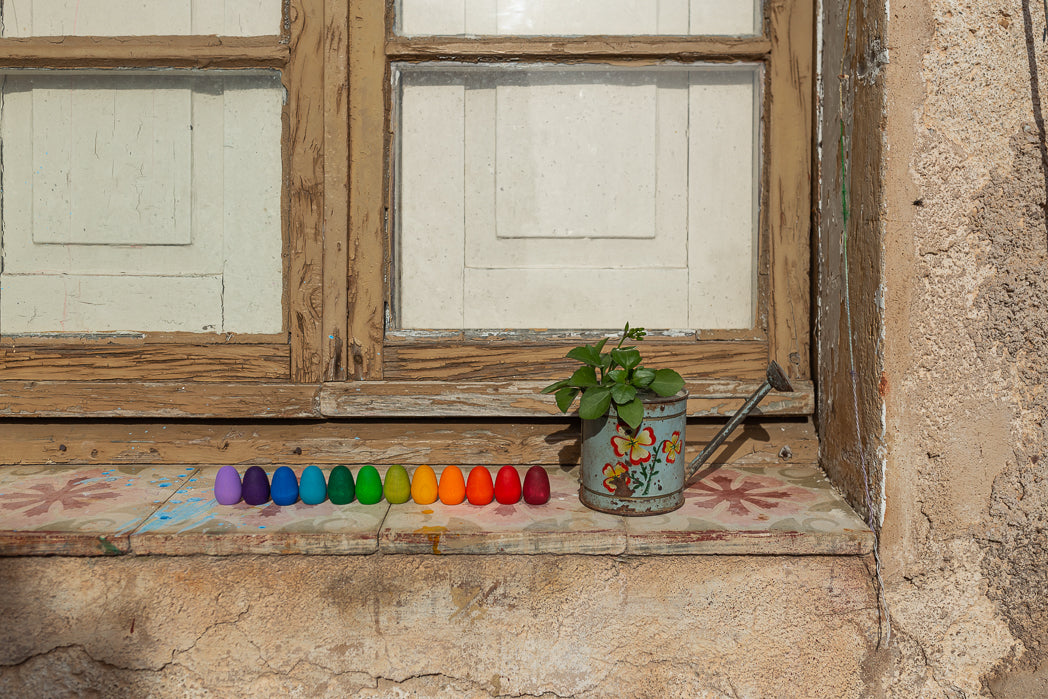 Grapat Mandala • Rainbow Eggs- Regenbogen Eier