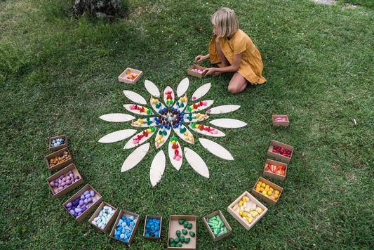 Grapat Mandala Petals Plattform Blüttenblatt