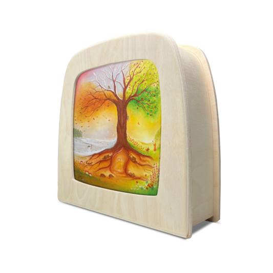 Lichterkarte - Jahreszeitenbaum - Baukje Exler