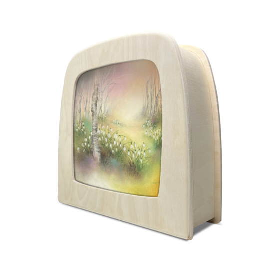 Lichterkarte - Schneeflocken - Baukje Exler