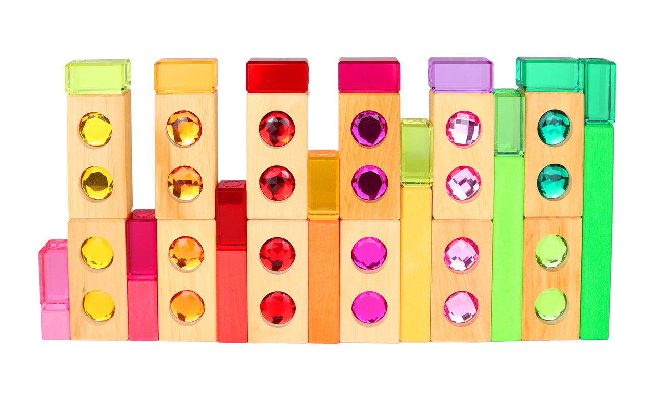 Lichtbauquader im Kasten - 24 Teile