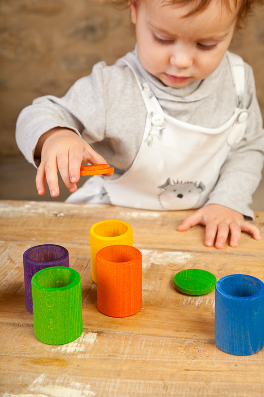 Grapat - Coloured Cups with Lid/Farbige Becher mit Deckel