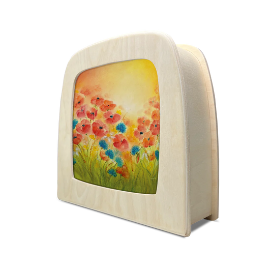 Lichterkarte - Mohnblumenfelder - Baukje Exler