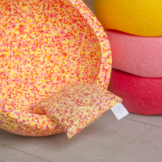 Little Botanic Label - Sensorisches Kissen • Super Warm einzeln