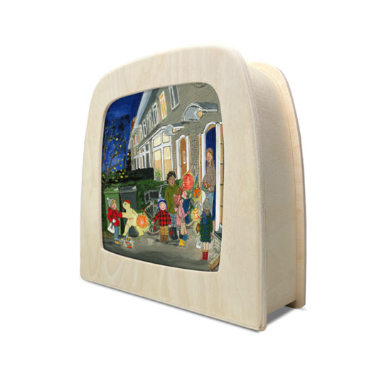 Lichterkarte - St. Martin Lied - Gwens Illustrations