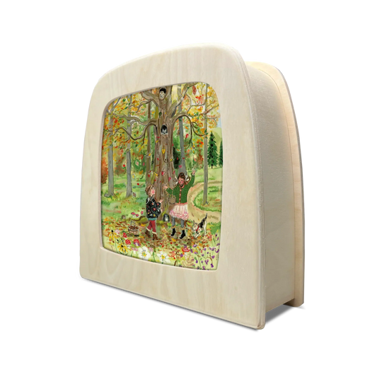 Lichterkarte - Blätterfreude - Gwens Illustrations