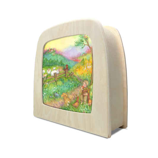 Lichterkarte - Hofleben - Anne Illustrations