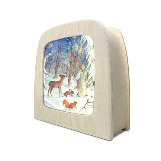 Lichterkarte - Winterwald - Entje Van Margo