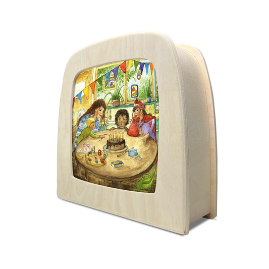 Lichterkarte - Happy Birthday! - Eentje van Margo