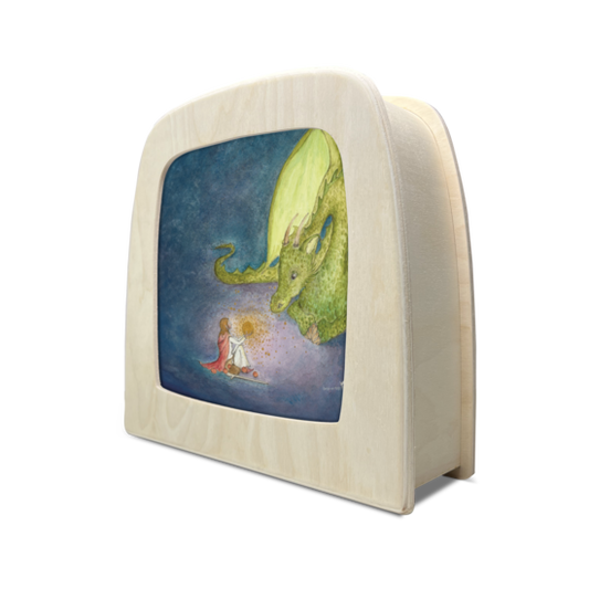 Lichterkarte - Kleiner Drache - Eentje van Margo