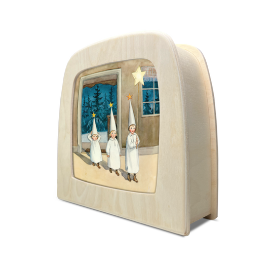 Lichterkarte - Alle Jahre wieder Januar