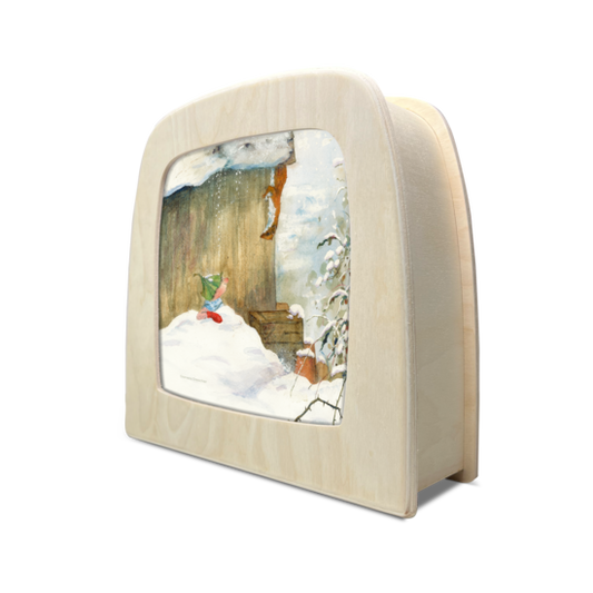 Lichterkarte - Giesbert im Schnee