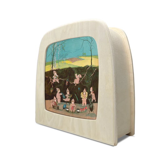 Lichterkarte - Etwas von den Wurzelkindern - Winter