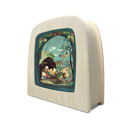 Lichterkarte - Etwas von den Wurzelkindern - Herbst