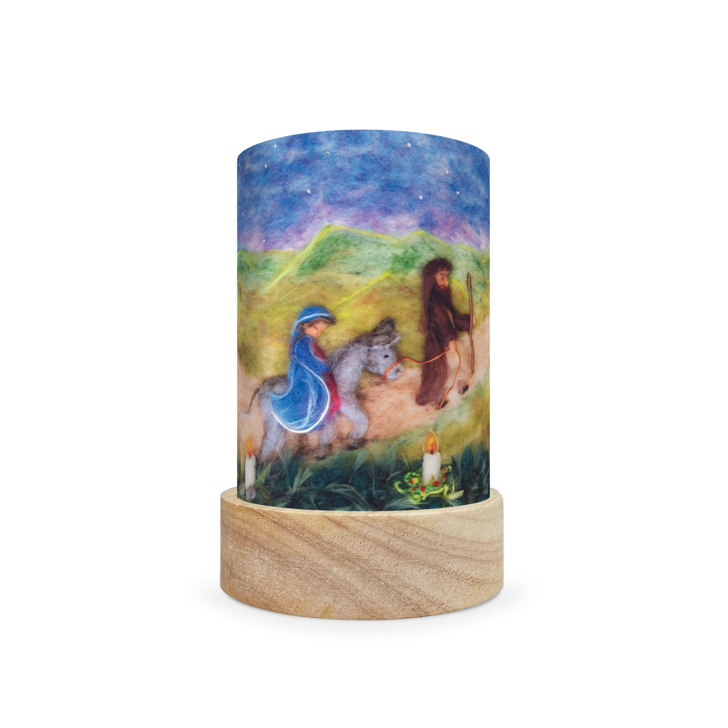 Lichterkarten Set - Het Wol Feetje set - Waldorf