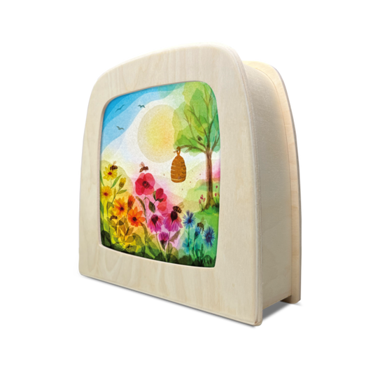 Lichterkarte - Honigbienen - Vogel Geluk