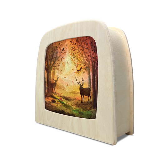 Lichterkarte - Komorebi - Vogel Geluk