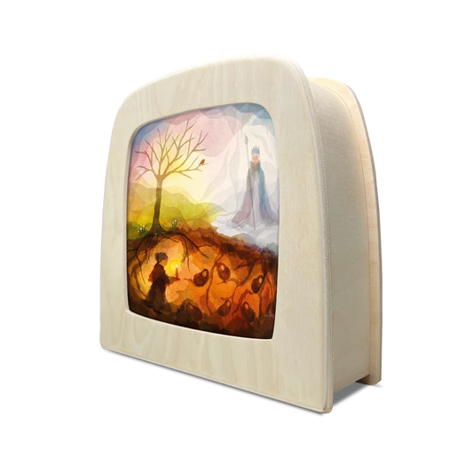 Lichterkarte - Gaia und der König - Vogel Geluk