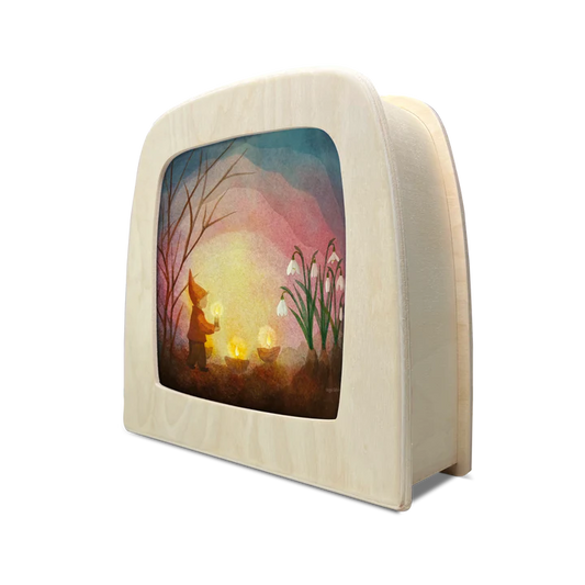 Lichterkarte - Kindling Spring - Vogel Geluk