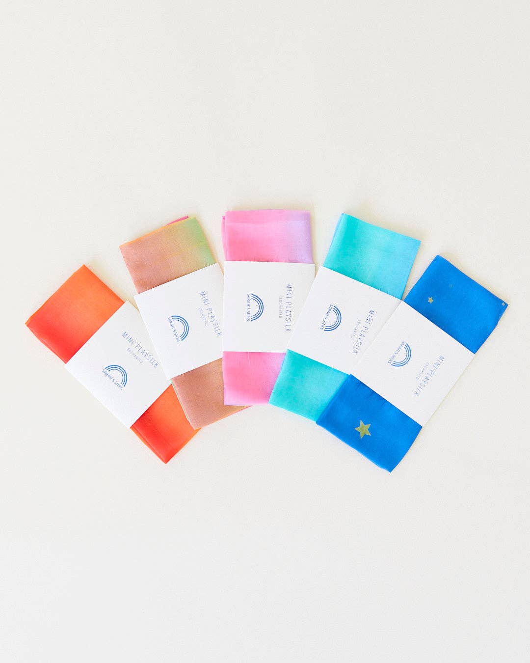 Mini Enchanted Playsilks — 100% natürliche Seide, Waldorf Toys