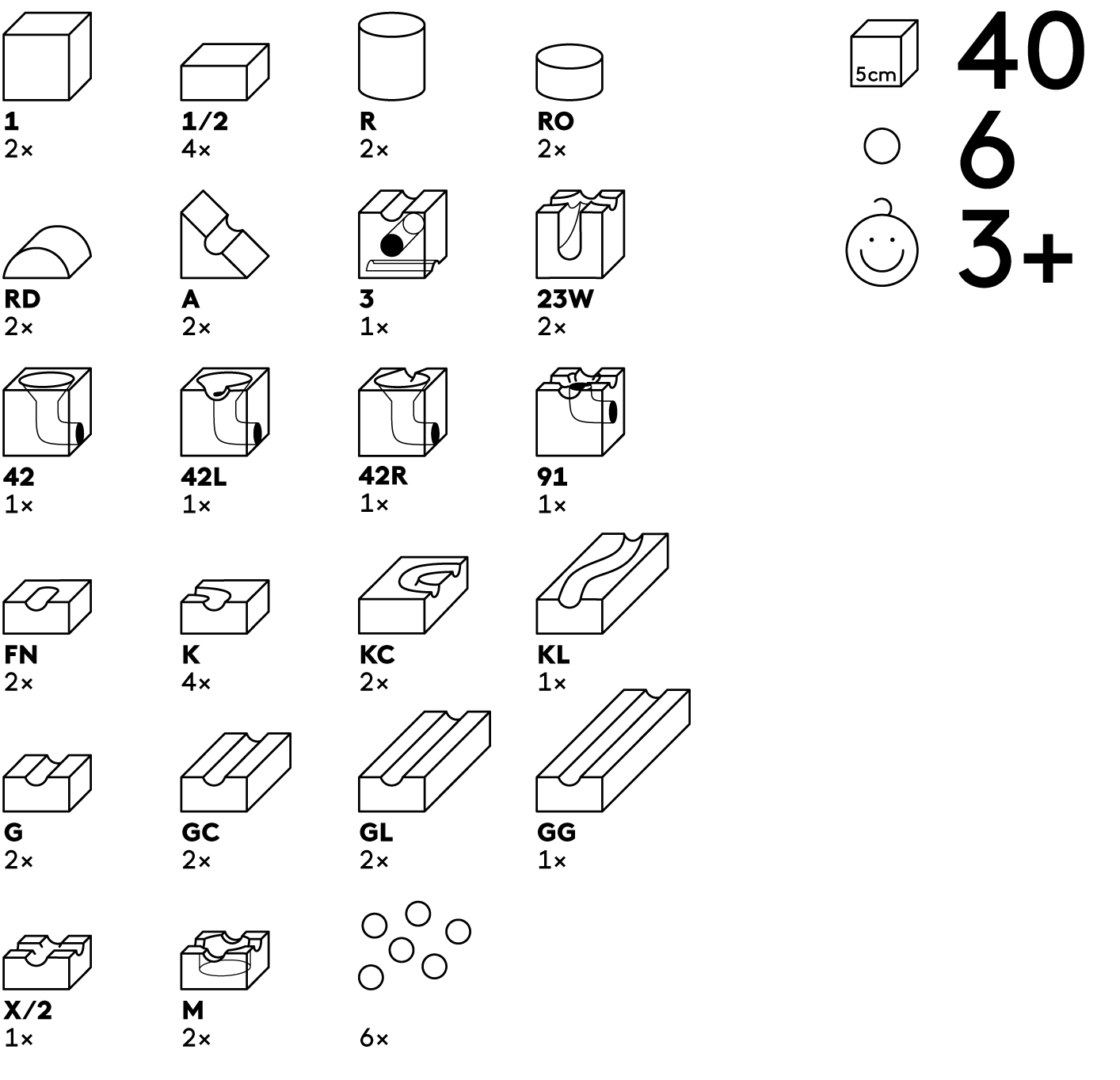CUBORO JUNIOR – das Starter Set ab 3 Jahren