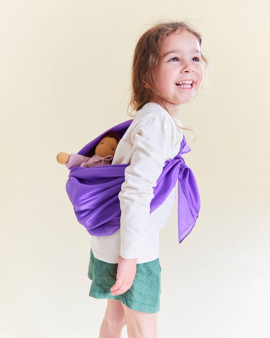 Playsilks - Natürliches Waldorfspielzeug aus 100% Seide mit offenem Ende