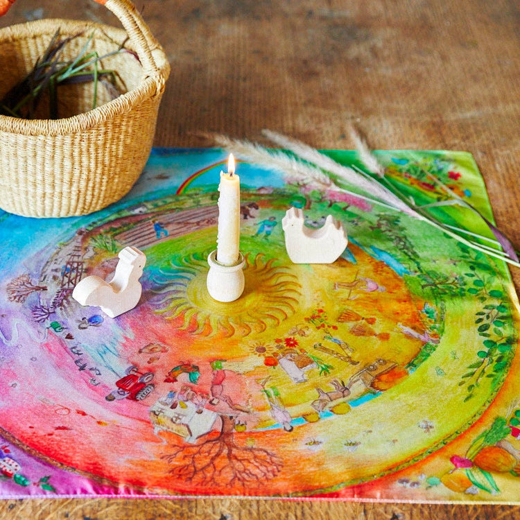 Spieletücher und Seidentücher