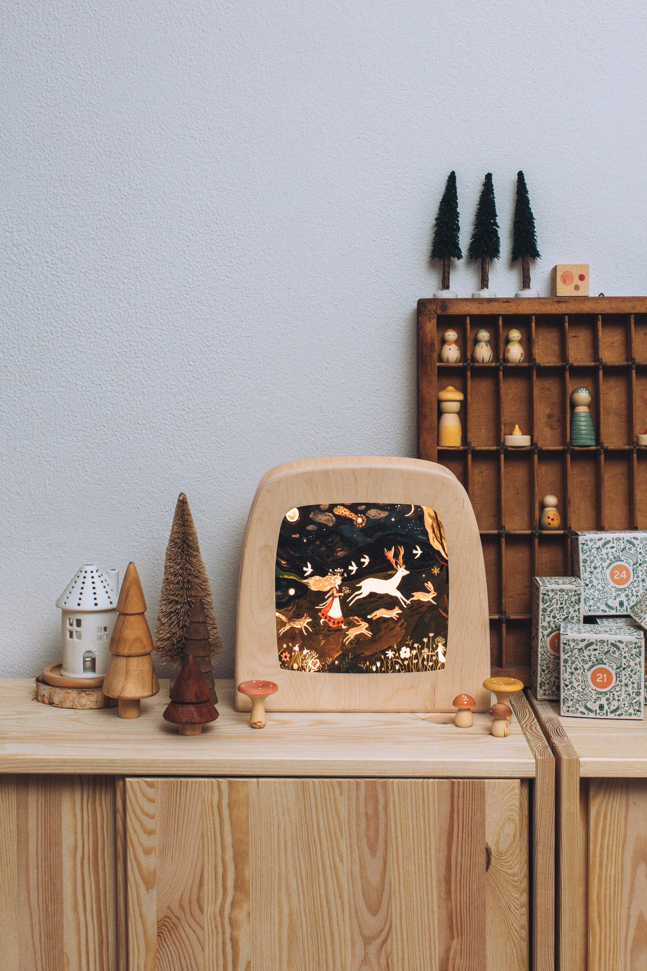 Toverlux Lampe, Laterne und Bilderahmen